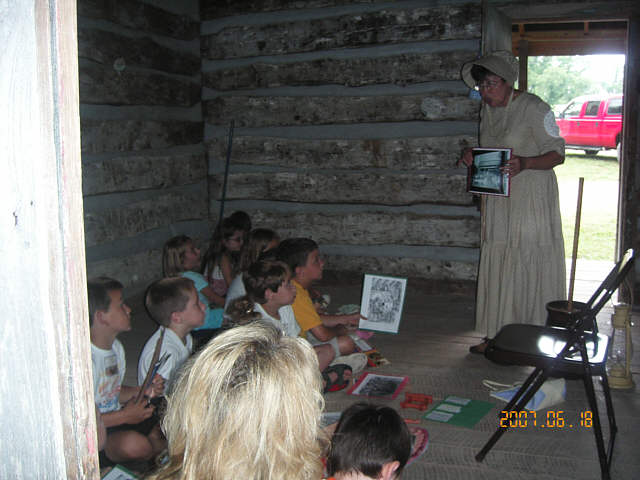 Tour Guide Sharon Holder