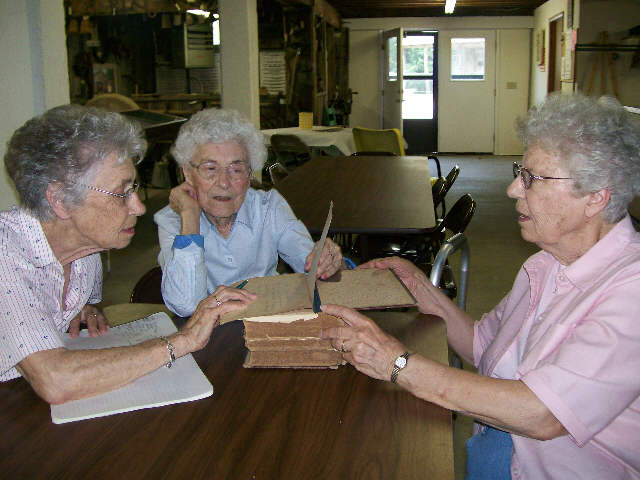  1 Brown sisters at museum 