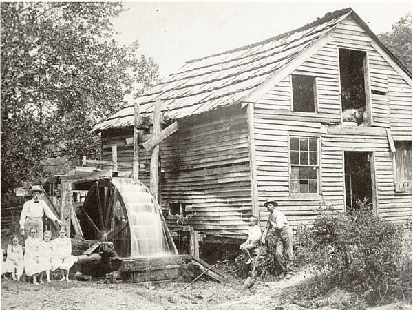  11 G.L. Wright carding machine on Saline Creek 