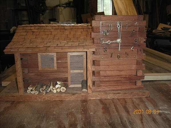  23 Miniature Log Cabin 