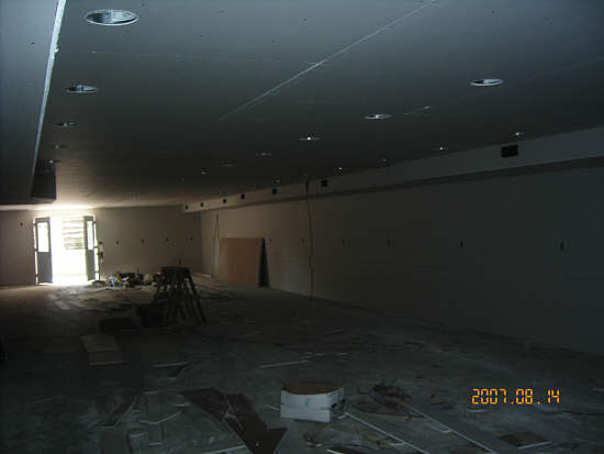  4 dry wall lower floor 