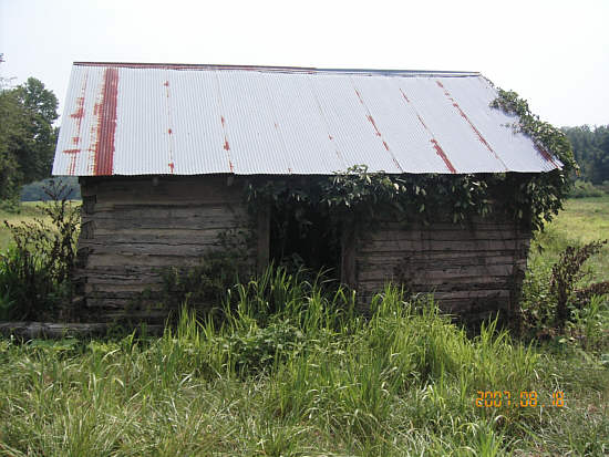  28 log smoke house Dry Creek Road 