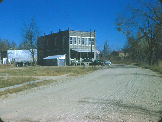  16  old Bear store, 1949 date of this photo was Sweaney's store 