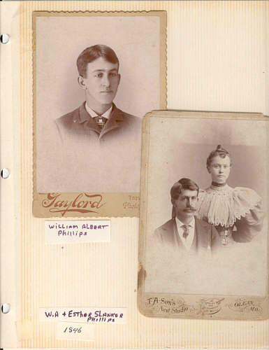  13 William Albert Phillips Jr. and wife Esther Slanker 