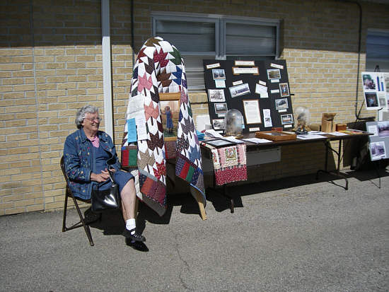  30 Elva Steen, quilt maker 