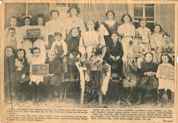 16a Fairview School with names.