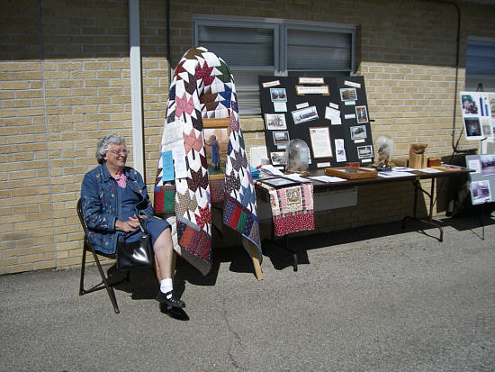  12 Elva Steen, quilt maker 