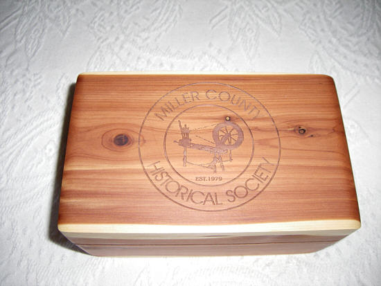  16 especially engraved for Miller County Historical Society 