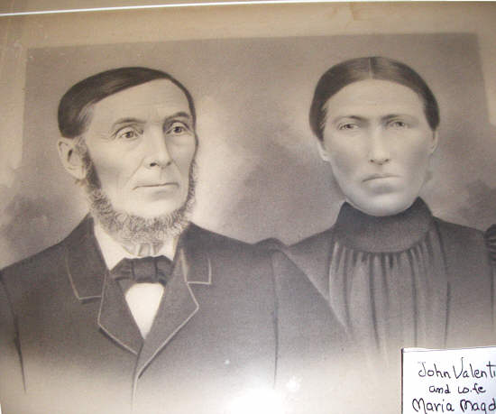  17a Johann Valentine Kallenbach and wife Maria 