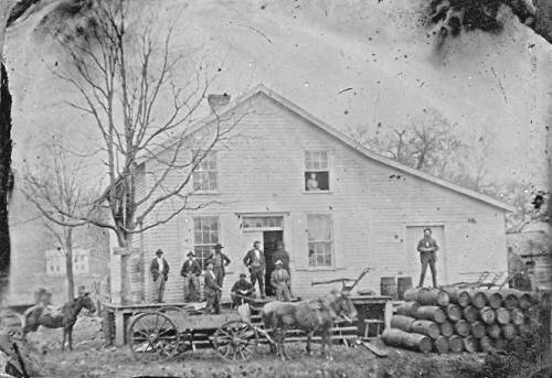 13 Hauenstein Store; 1880's Old Tintype