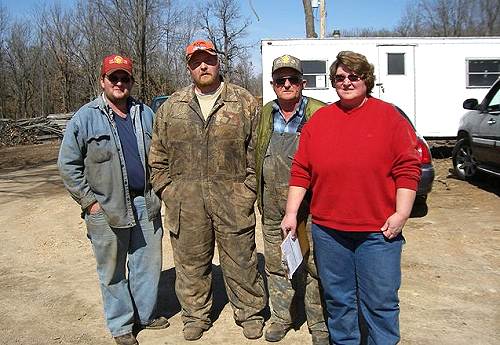 18 Charlie Jr., Bill, Charlie Sr. and Joyce Martin