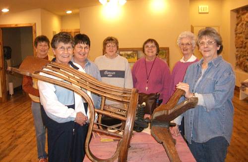 23 Doris Wiggins, Sharon Holder, Judy Pryor, Billie Sue Mahan, Nancy Thompson, Wanda Wright and Karen Smith