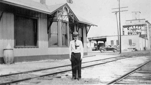 04 Clarence Herfurth, Train Station Master