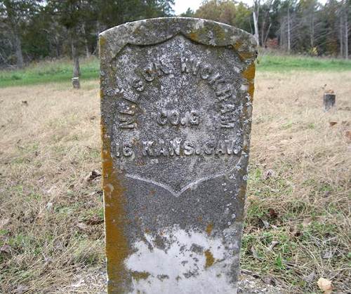 22 Nelson Wickham Tombstone