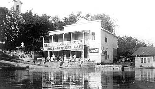 11 George Nichols Store during a flood