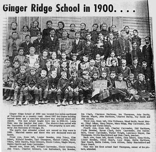 08 Ginger Ridge School with Rabbitt Dan 4th Row Number 10