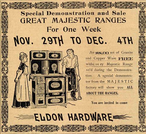 18 Eldon Hardware Ad