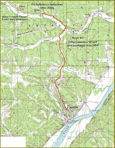 29 Map of Kallenbach - Thompson Homes and Wright Mill