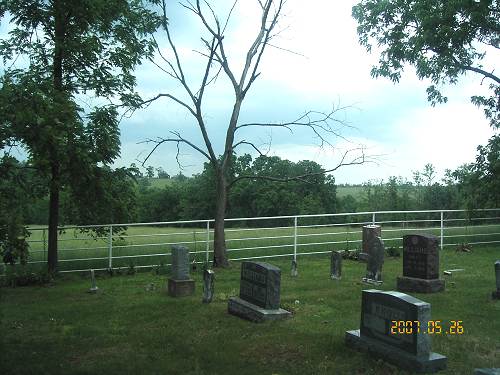 21 Williams Cemetery, Looking South