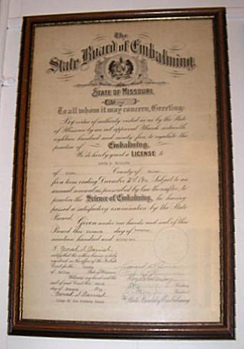 17 Louis' First License - 1932