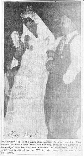 25 Lucian and Jack Edwards Wedding - 1965