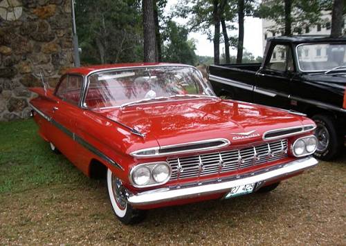 30 1959 Chevy Impala Coupe