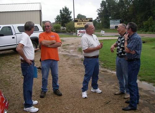 35 Kenneth Abbett, Johnnie Keeth, Bruce Williams, Jack Brumley and Jim Clark