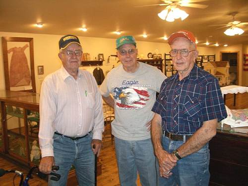 22 Harley Johnson, Bob Wyrick and John Hunsaker