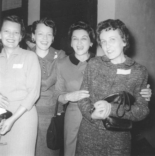 24 Doris Edwards Wyrick, Mary Edwards Groves, Inez Wyrick Woody and Susie Bear Pryor