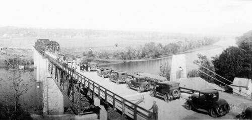 14 Tuscumbia Bridge - New and Old