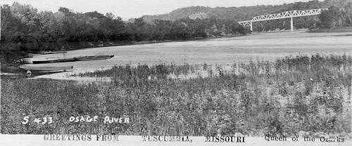 17 New Bridge at Tuscumbia - 1933