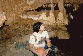 20 ft. Dome in Front of Water Eroded Formations