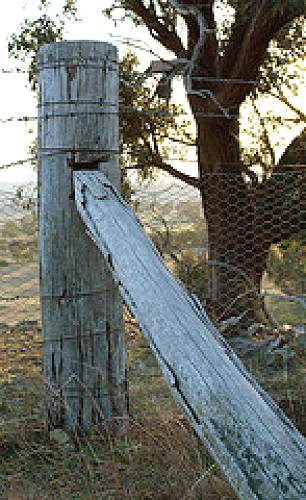 03 Wood Corner Post