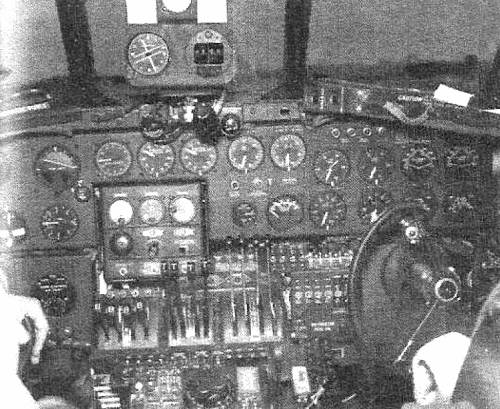 12 B-24 Cockpit Instrument Panel