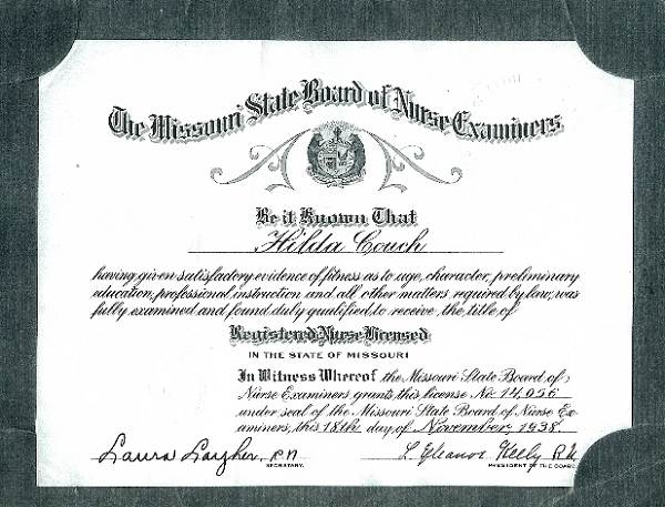 11 Hilda Crouch Nursing Diploma