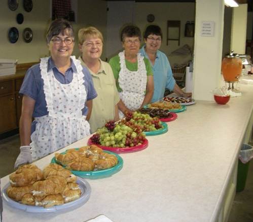 44 Janie Davis, Connie Prather, Sharon Holder and Judy Pryor