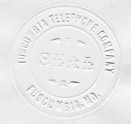50 Tuscumbia Telephone Company Seal