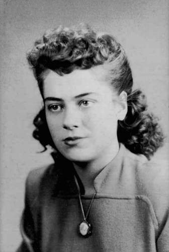 56a Bonnie Graduation Photo - 1947
