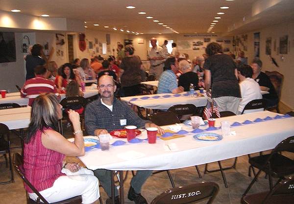 57 Kallenbach Reunion - Tom Snodgrass, Kallenbach descendent, Smiling at Camera