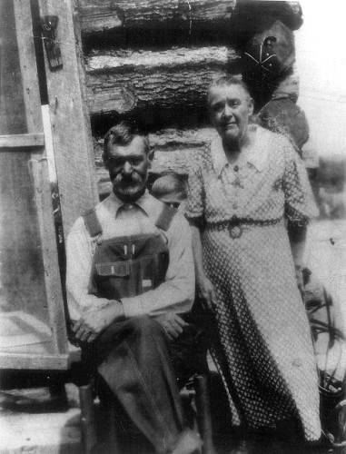 24 Robert and Laura Duncan - In rear is Merle - Grandson