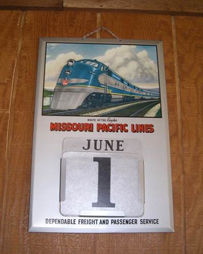 05 Old Missouri Pacific Calendar