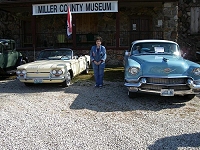 43 Barbara Lupardus - 1964 Corvair Convertible & 1956 Cadillac Sedan Deville Hardtop