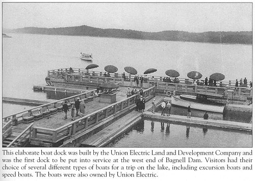 14 Union Electric Bathing Pavillion and Excursion Boat Dock