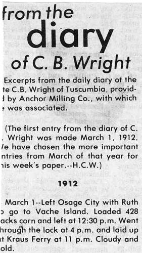23 C.B. Wright Diary - March 1912
