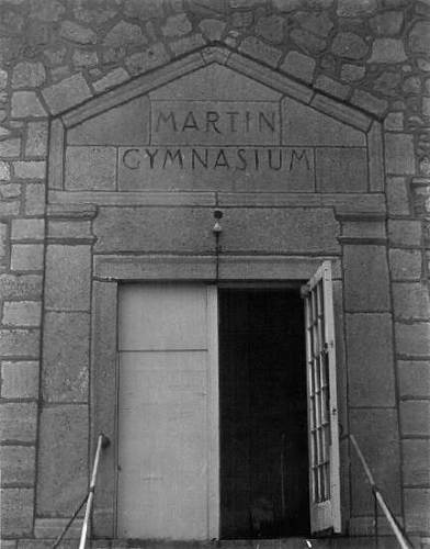31 Martin Gymnasium Main Entrance Door