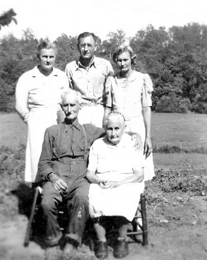 07 Nellie Winfred, Jewell Oris and Grace Wright - Children of Oris Cordell and June Barlow Wright