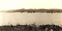 27 1922 Flood South of River near Suspension Bridge
