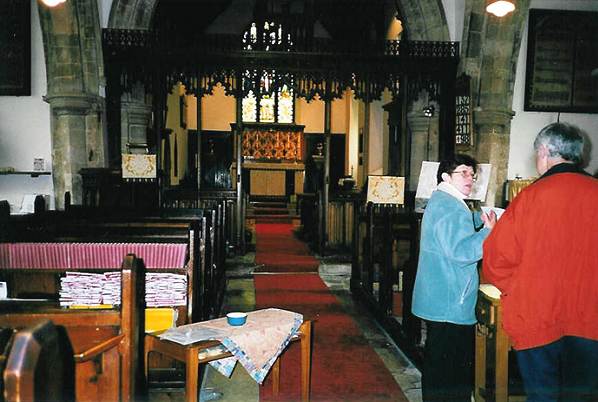 Inside St. Chad’s Church