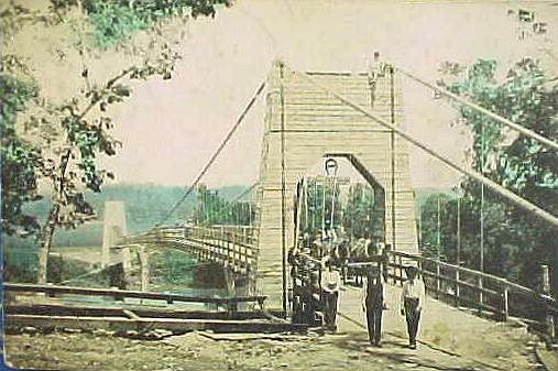 45 Tuscumbia Swinging Bridge