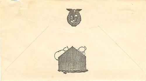 55 Famous Barr Envelope - Reverse Side